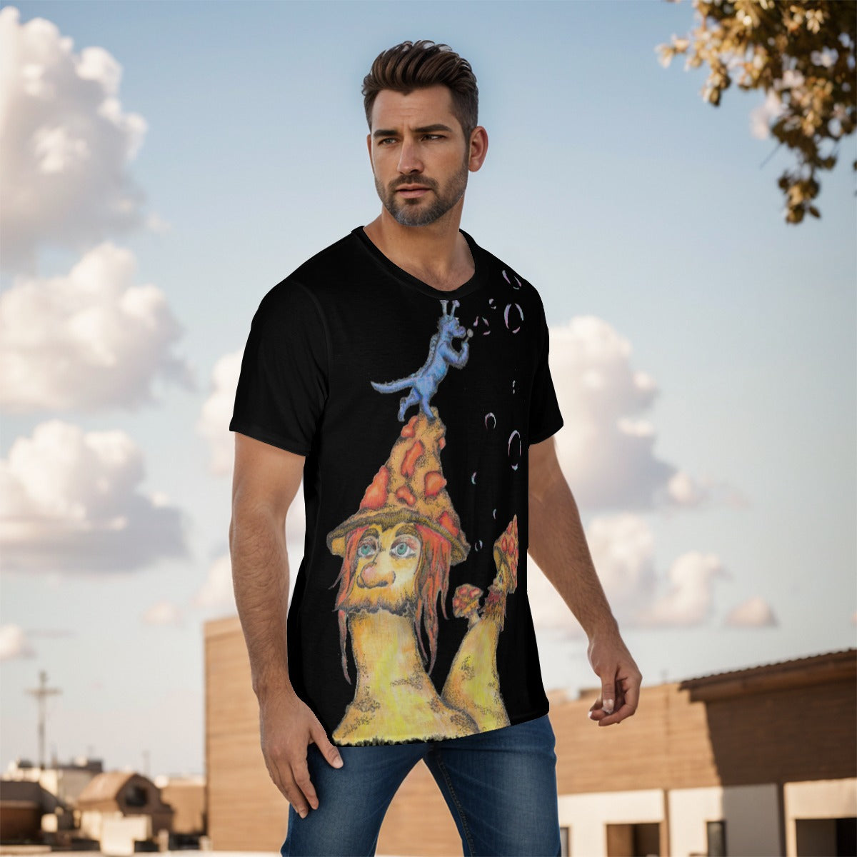 Mushman "B" O-Neck T-Shirt