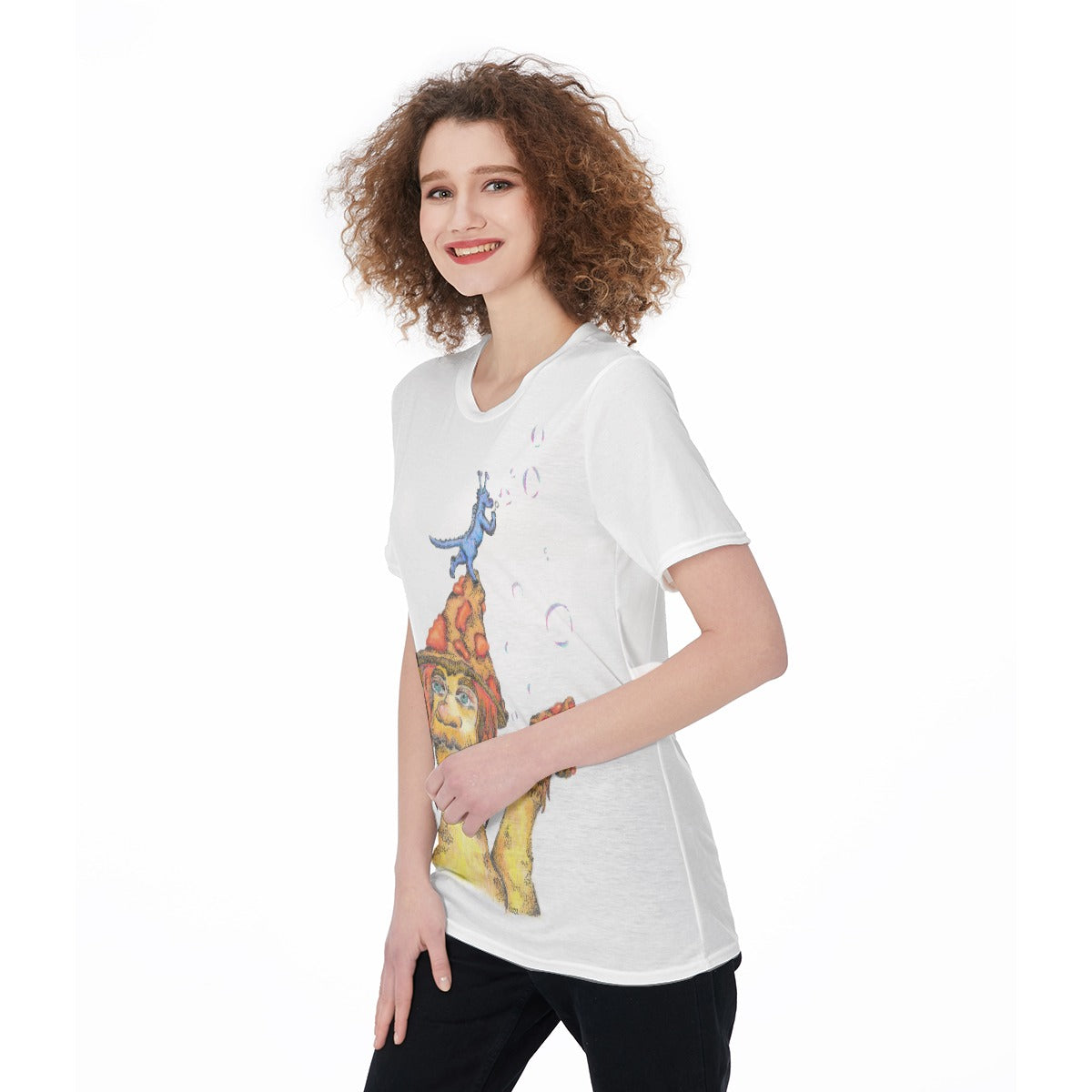Mushman "w" O-Neck T-Shirt