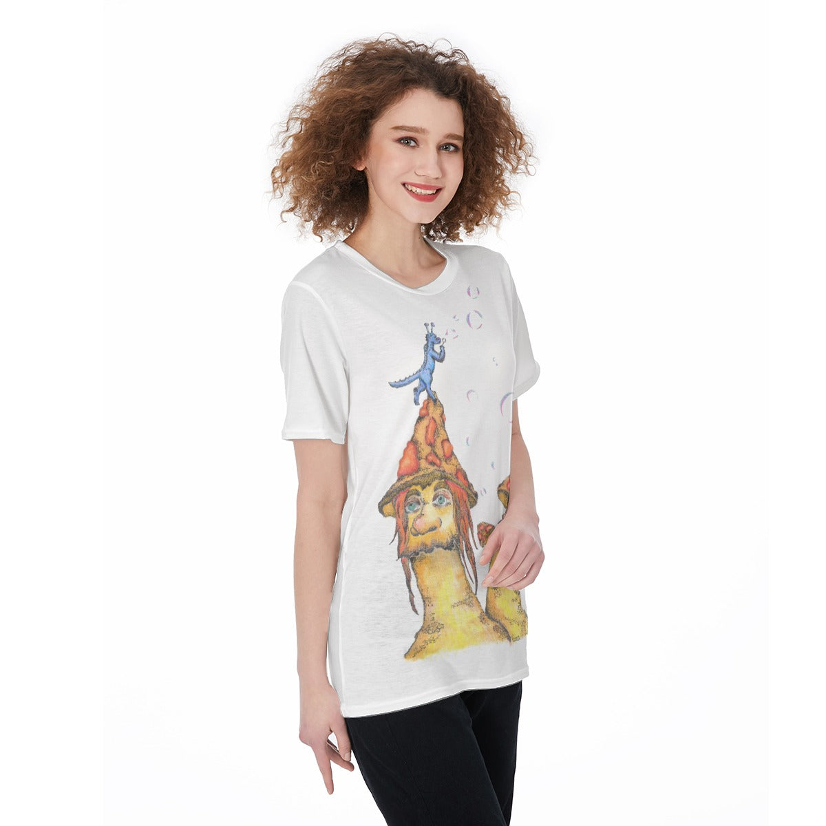 Mushman "w" O-Neck T-Shirt
