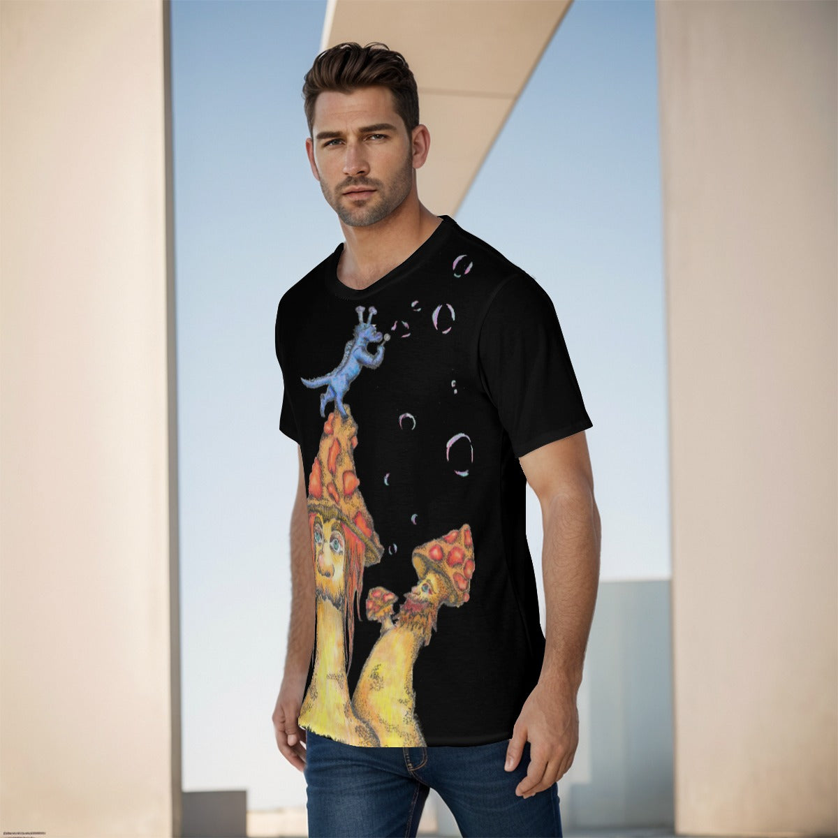 Mushman "B" O-Neck T-Shirt