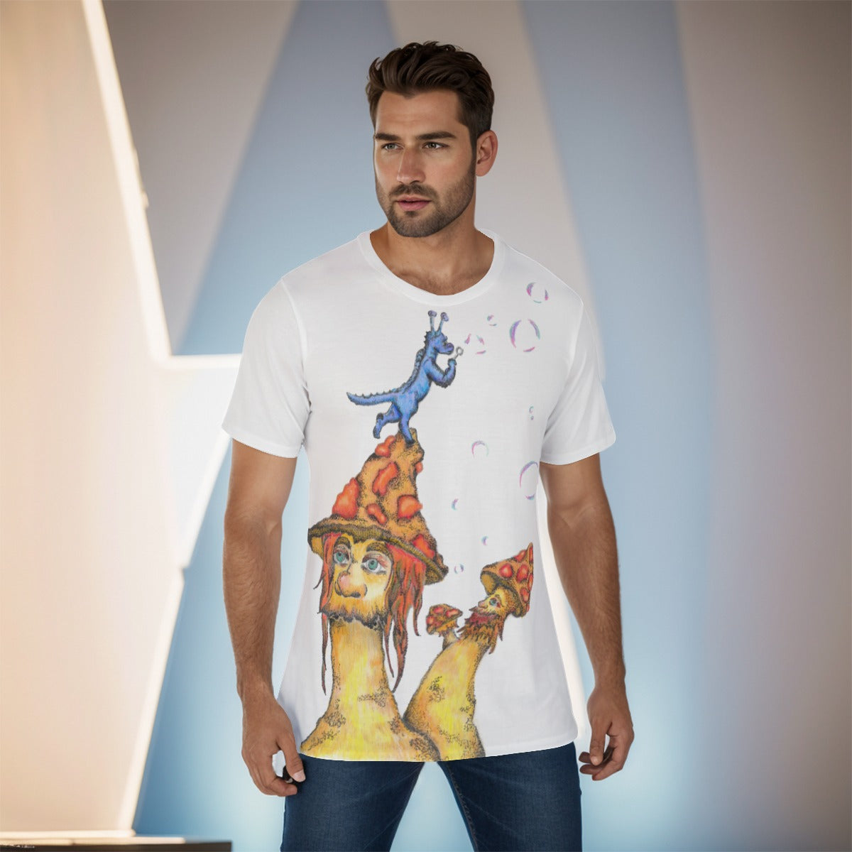 Mushman "W" O-Neck T-Shirt