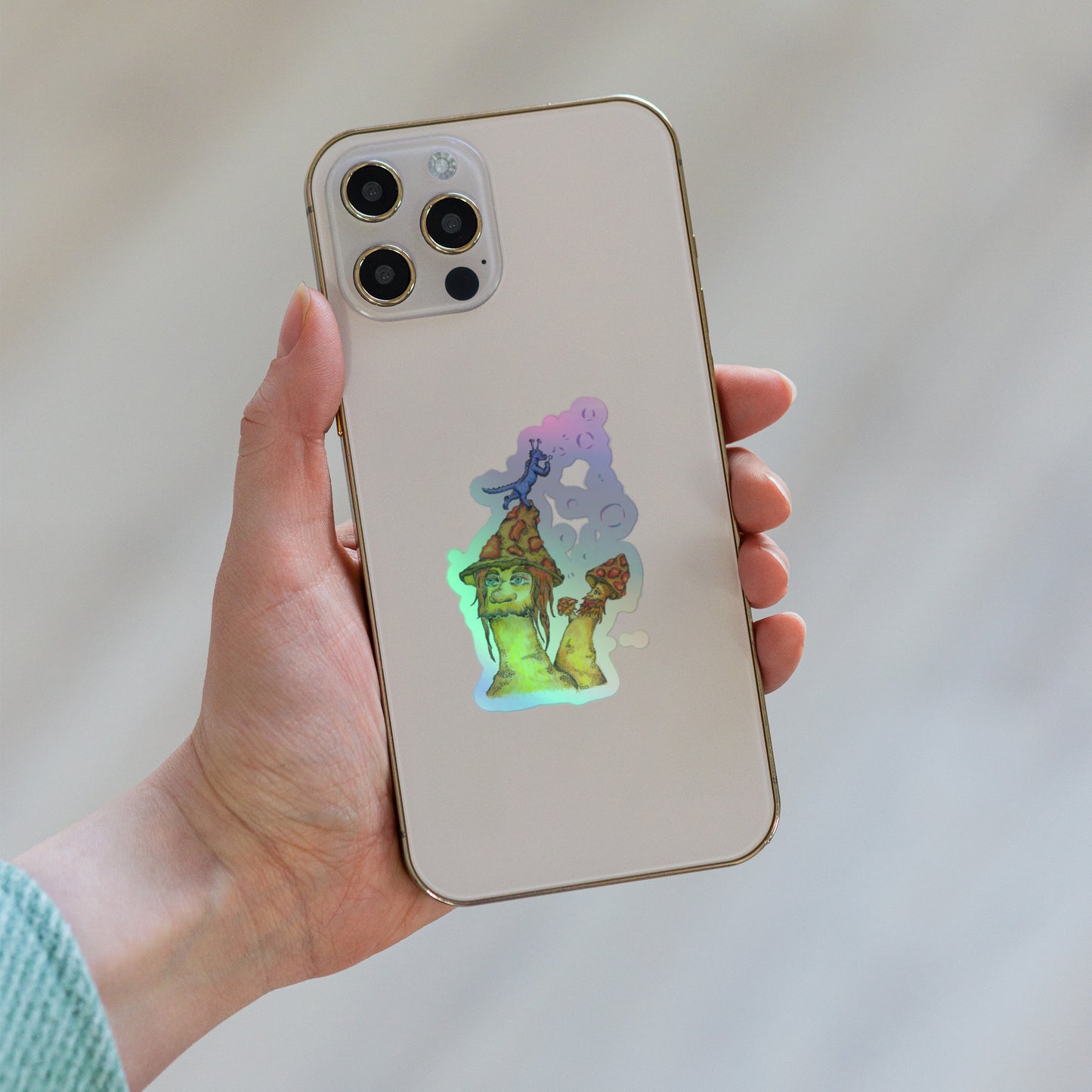 MushMan - Holographic stickers