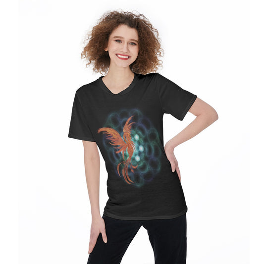 Phoenix Fire "b" O-Neck T-Shirt