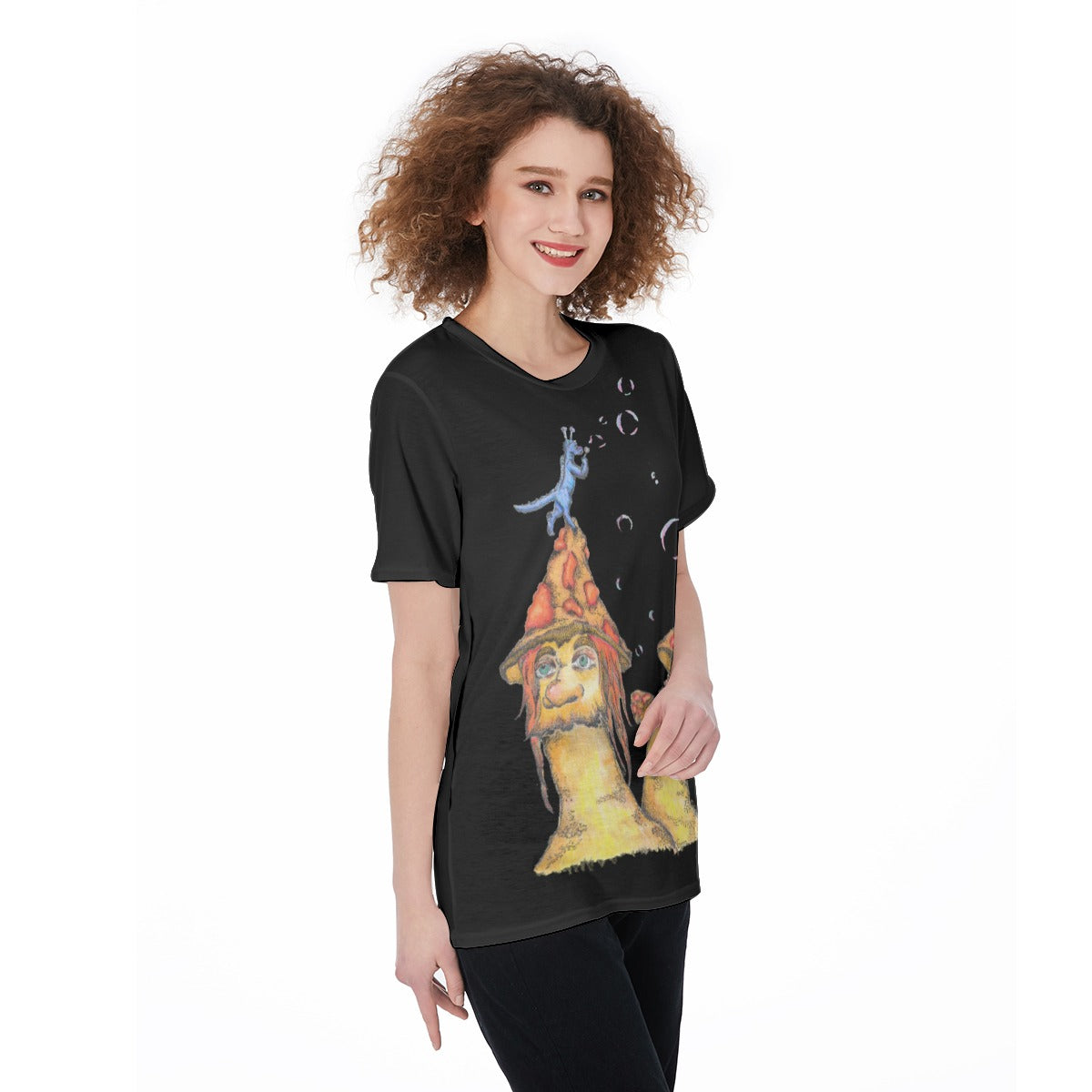 Mushman "b" O-Neck T-Shirt