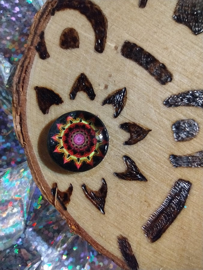 Sunburst Mandala Ornament