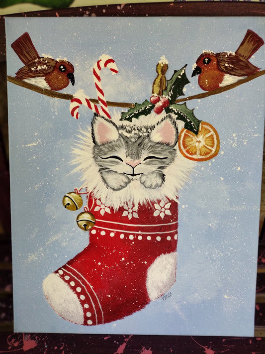 Holiday Kitten