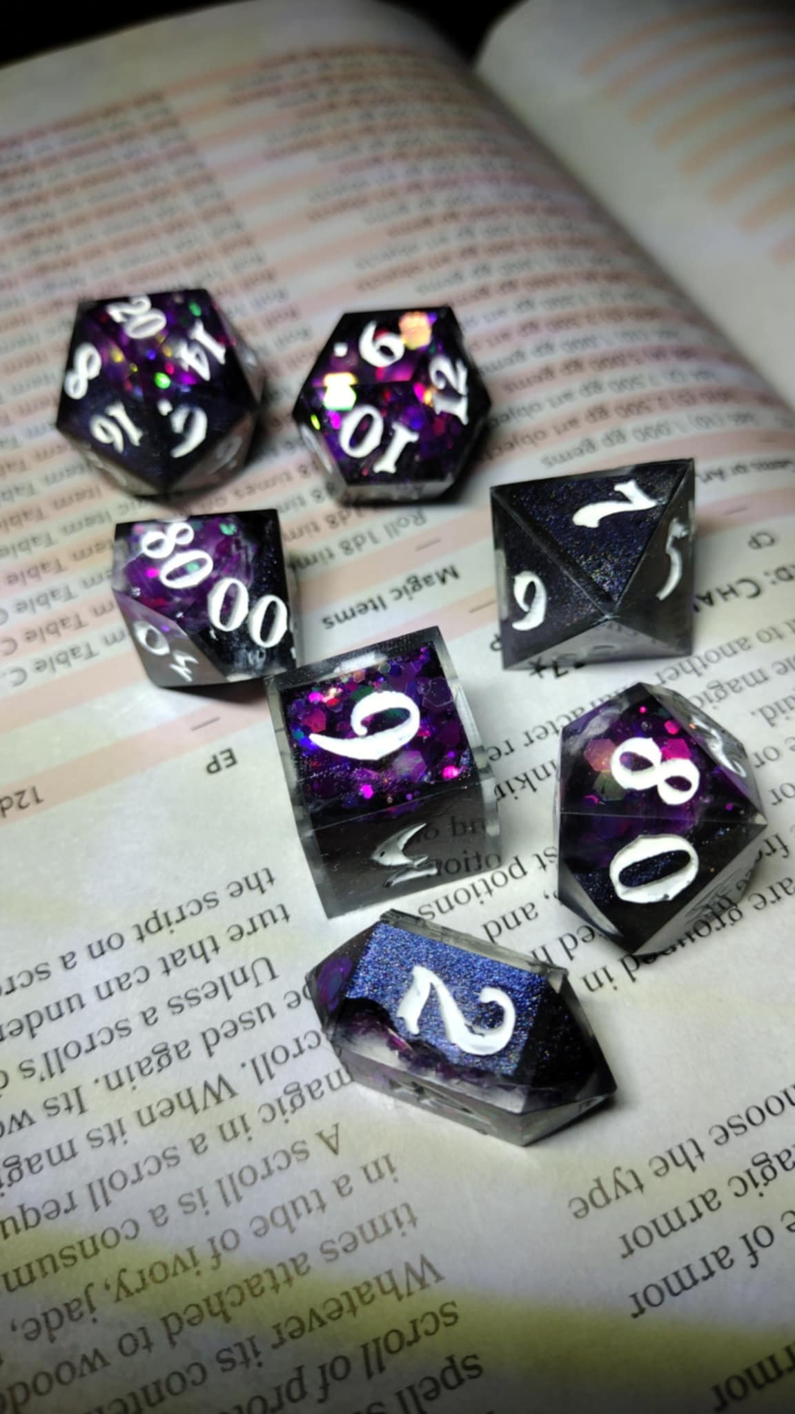 7 piece dice sets